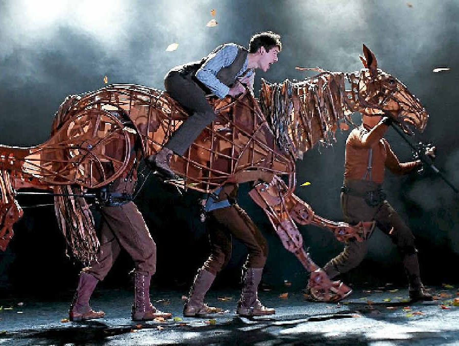 The National Theatre of Great Britain's production of War Horse. The National Theatre of Great Britain's production of War Horse.